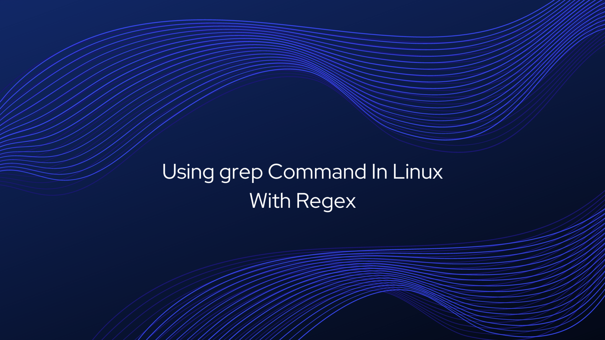 testing grep regex
