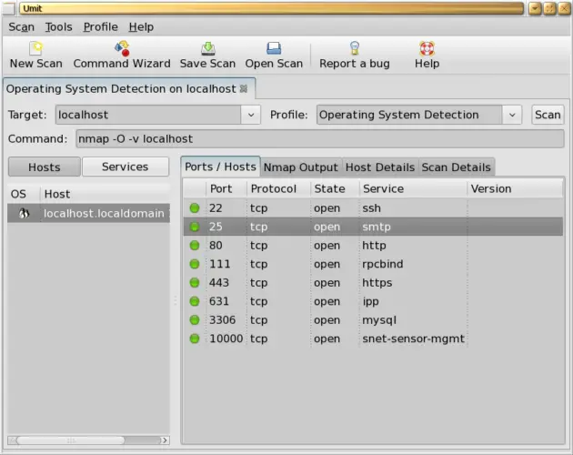 free network scanner for linux